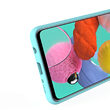Carcasa Samsung Galaxy A51 4G Lemontti Liquid Silicon Tiffany Blue