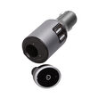 Casca Bluetooth Xenic Black (cu incarcator auto dual USB max 2.1A si slot magnetic pentru