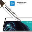 Folie Huawei Mate 40E 4G Lemontti Sticla Curbata 3D Black