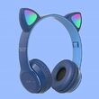 Casti Bluetooth Over-Ear Wireless OEM Cat's Ears Dark Blue