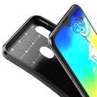 Husa Samsung Galaxy A20e Lemontti Carbon Fiber Texture Shockproof Blue