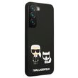 Husa Samsung Galaxy S22 Plus Karl Lagerfeld Silicon Karl & Choupette Negru