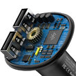 Mcdodo Modulator Bluetooth Dual USB FM Black