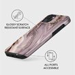 Husa iPhone 14 Burga Dual Layer Golden Taupe
