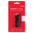 Incarcator Auto 2.4A iSound Dual USB Negru