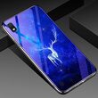 Husa Samsung Galaxy A30 Lemontti Electroplated Edge Blue Light Glass Star Elk