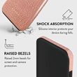 Husa iPhone 14 Plus Burga Dual Layer Pink Croco