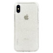 Pachet Husa Sparkle Clear + Cablu Lightning + Folie Sticla Skech pentru iPhone XS / X