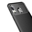 Husa Samsung Galaxy A20e Lemontti Carbon Fiber Black
