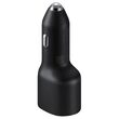 Incarcator Original Auto Dual Port USB si Type-C 40W Samsung Negru