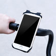 Suport Baseus Telefon cu diagonala intre 4 si 6 inch pentru Bicicleta Black
