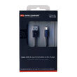 Cablu Swiss Charger Syncable MicroUSB Negru (1m)