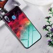 Husa Samsung Galaxy A30 Lemontti Glass Case Colorful Nebula