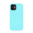 Husa iPhone 12 Mini Lemontti Liquid Silicon Tiffany Blue