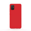 Carcasa Samsung Galaxy A51 4G Lemontti Liquid Silicon Red