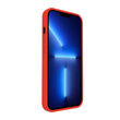 Husa iPhone 13 Pro Max Lemontti Liquid Silicon Red