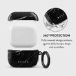 Husa Airpods 3 Burga Hard Shell Noir Origin