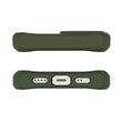 Husa iPhone 13 Pro Max IT Skins Hybrid Tek Green & Transparent