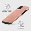 Husa iPhone 14 Plus Burga Dual Layer Pink Croco