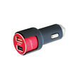Lemontti Set Incarcator Auto Fast Charge 3.1A 2 porturi USB-A QC 3.0 + USB-A si cablu Type-C 1m