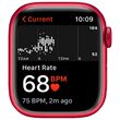 Apple Watch 7, GPS, Carcasa Red Aluminium 41mm, Red Sport Band
