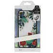 Carcasa Sticla iPhone XS Max Just Must Glass Diamond Print Orange & Green Flowers