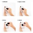 Accesoriu Popsockets pentru dispozitive mobile, PopGrip Dark Star