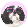 Popsockets PopTop Sassy Shih Tzu capac de schimb pentru PopGrip