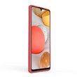 Husa Samsung Galaxy A42 Lemontti Silicon Soft Slim Santa Red