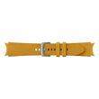 Curea smartwatch Samsung Hybrid Leather Band pentru Galaxy Watch4 Classic, 20mm M/L, Mustard