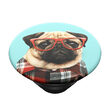 Accesoriu Popsockets pentru dispozitive mobile, PopGrip Studious Stu