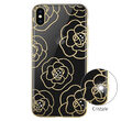 Carcasa iPhone XS / X Devia Camellia Gold