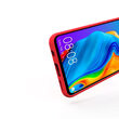 Husa  Huawei P30 Lite Lemontti Liquid Silicon Red