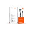 Cablu Super Fast Charging Lightning, MicroUSB si Type-C Mcdodo Grenade Series 3 in 1 Black
