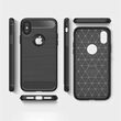 Husa iPhone X / XS Lemontti Carbon Negru
