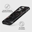 Husa iPhone 14 Pro Max Burga Dual Layer Rose Gold Marble