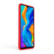 Husa  Huawei P30 Lite Lemontti Liquid Silicon Red