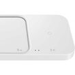 Incarcator Original Duo Pad Samsung Wireless 15W cu incarcare rapida Alb