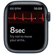 Apple Watch 7, GPS, Carcasa Midnight Aluminium 41mm, Midnight Sport Band