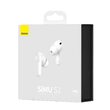 Casti TRUE Wireless Baseus Simu S2 Bluetooth 5.0 White