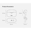 Casti TRUE Wireless Baseus Simu S2 Bluetooth 5.0 White