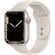 Apple Watch 7, GPS, Carcasa Starlight Aluminium 45mm, Starlight Sport Band