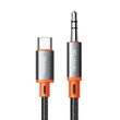 Cablu Type-C la Jack 3.5mm Mcdodo Castle Series 1.2m Black