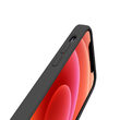 Husa iPhone 12 Mini Lemontti Liquid Silicon Black