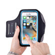 Husa Universal Devia Armband Easy Go Black (pentru smartphone de pana in 4.7 inch)