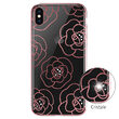 Carcasa iPhone XS / X Devia Camellia Rose Gold
