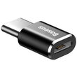Adaptor Type-C la MicroUSB Baseus Mini Black