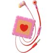 Casti cu Fir Cellularline Cute&amp;Sweet Biscuit Microfon Jack 3.5mm