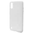 Husa Samsung Galaxy A01 Lemontti Silicon Silky Semitransparent Alb