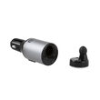 Casca Bluetooth Xenic Black (cu incarcator auto dual USB max 2.1A si slot magnetic pentru
